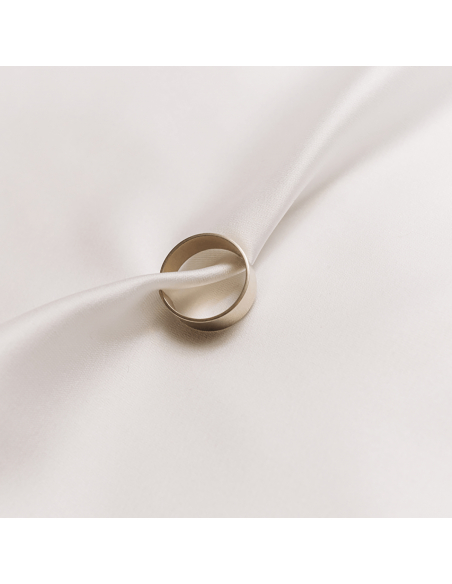 Inel Basic Band Minimal, realizat manual. - Monom