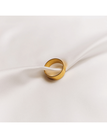 Inel Basic Band Minimal, realizat manual. - Monom
