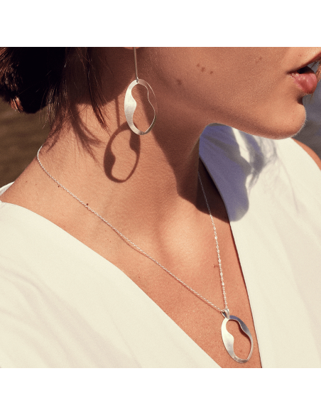 CASCARA earrings Minimalist, handcrafted - Monom