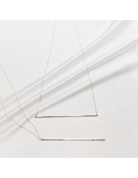 LINIA necklace Minimalist, handcrafted - Monom