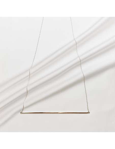 LINIA necklace Minimalist, handcrafted - Monom
