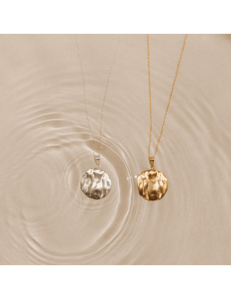 Colier ONDA design minimal, realizat manual. - Monom