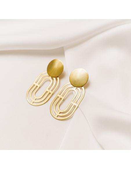 The Solaria Earrings earrings  Minimalist, handcrafted - Monom