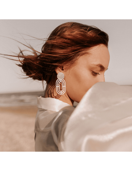 The Solaria Earrings earrings  Minimalist, handcrafted - Monom