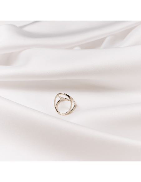 TRIOVALE ring Minimalist, handcrafted - Monom