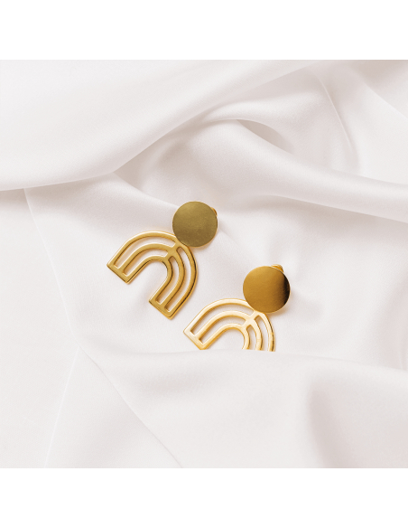 The Mino Earrings  Minimalist, handcrafted - Monom