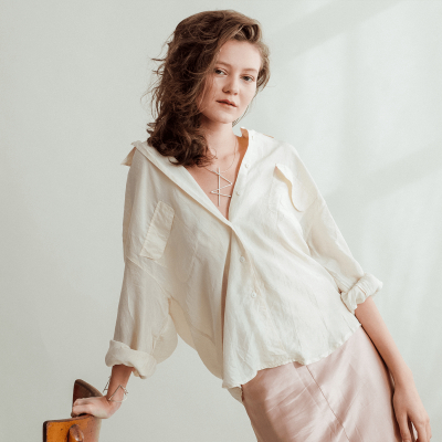 Colier ALPHABET STRENGTH Minimalist, realizat manual. - Monom