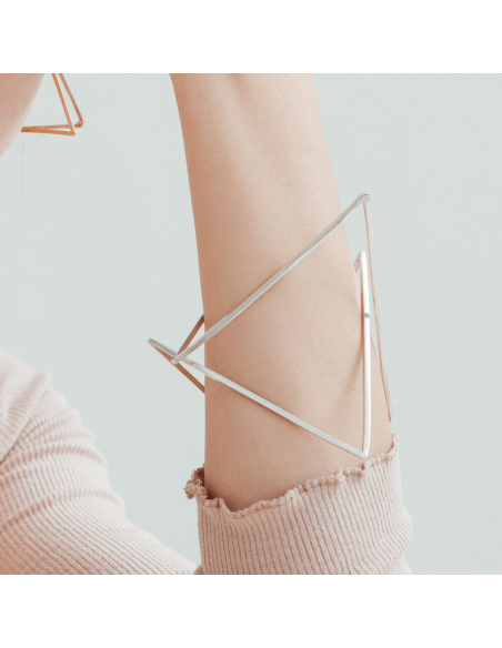 ALPHABET RHYTHM bracelet Minimalist, handcrafted - Monom