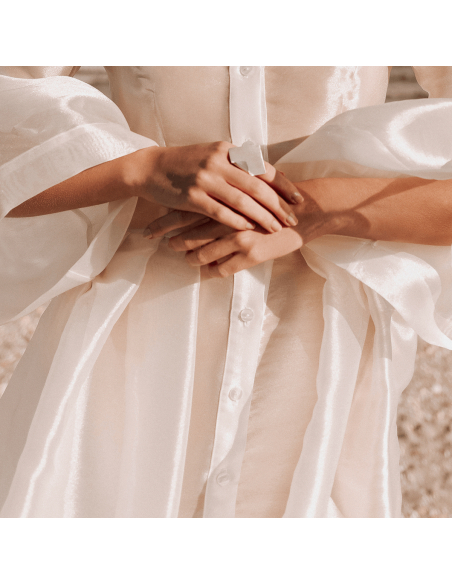 Inel IMPERFECT SQUARE Minimal, realizate manual. - Monom