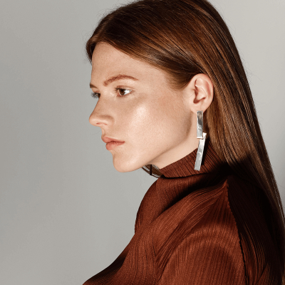 Cercei IMPERFECT BAND Minimal, realizati manual - Monom