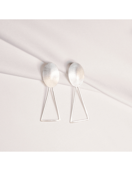 RHEA earrings Minimalist, handcrafted - Monom