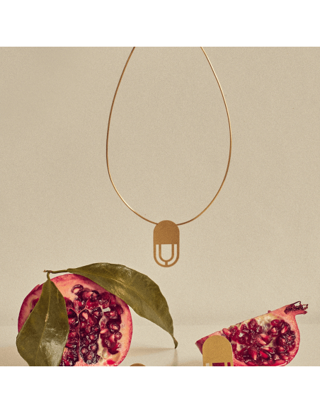 Pandantiv Troia Minimal, realizat manual. - Monom