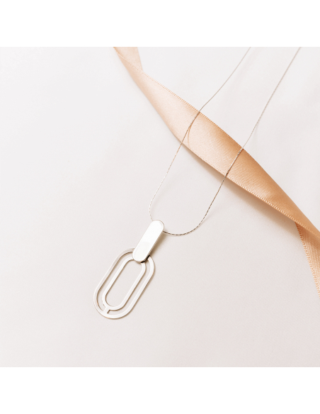 The Troia Pendant necklace Minimalist, handcrafted - Monom