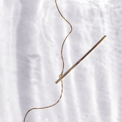 Colier LINIA small Minimal, realizat manual. - Monom