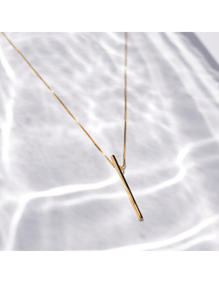 LINIA small Minimal Necklace, Handmade by Monom