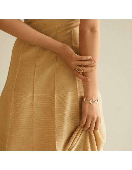 TECTONICA Minimal Bracelet, handcrafted. - Monom