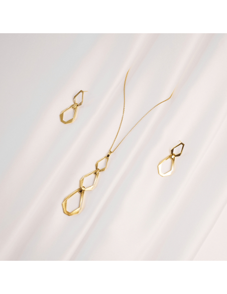 Cercei TECTONICA DUO Minimal, realizata manual. - Monom