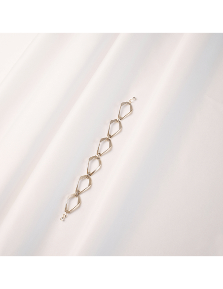 Bratara TECTONICA Minimal, realizata manual. - Monom