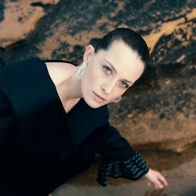 The Solaria Earrings earrings  Minimalist, handcrafted - Monom 2