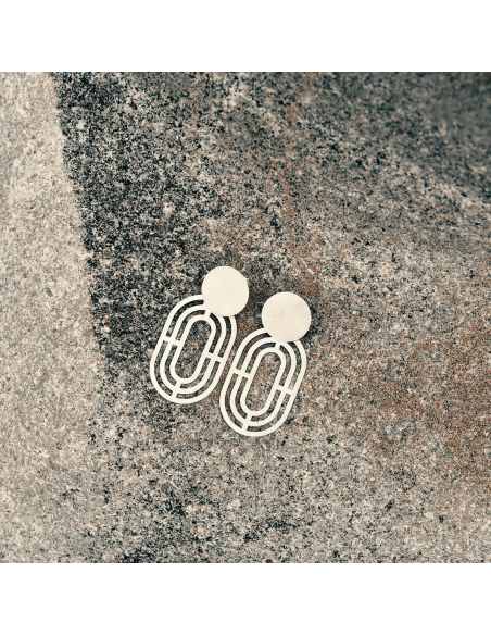The Solaria Earrings earrings  Minimalist, handcrafted - Monom