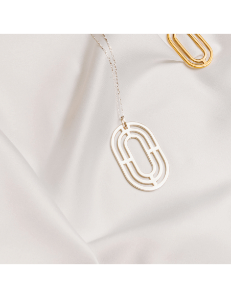 SOLARIA necklace Minimalist, handcrafted - Monom