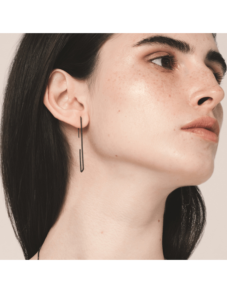 TRANSLATIONS earrings Minimalist, handcrafted - Monom