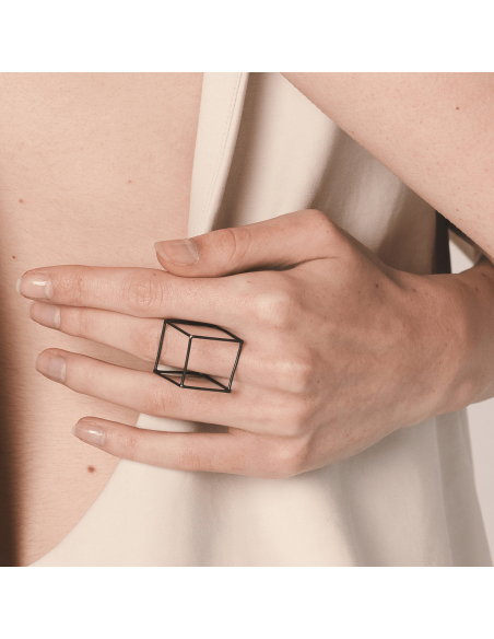 TRANSLATIONS ring Minimalist, handcrafted - Monom