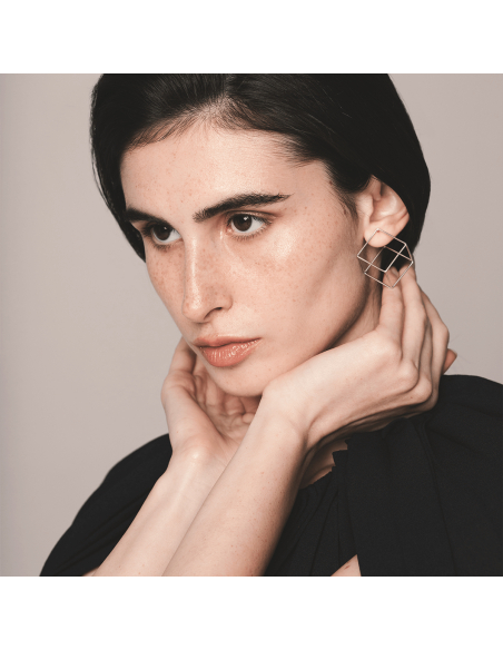 TRANSLATIONS CUBE EARRINGS