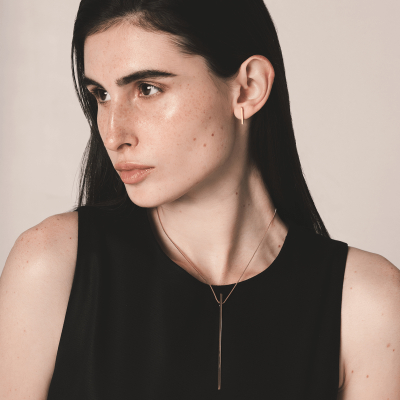 Colier LINIA small Minimal, realizat manual. - Monom