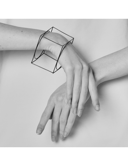 TRANSLATIONS CUBE Minimal Bracelet - Handmade by Monom