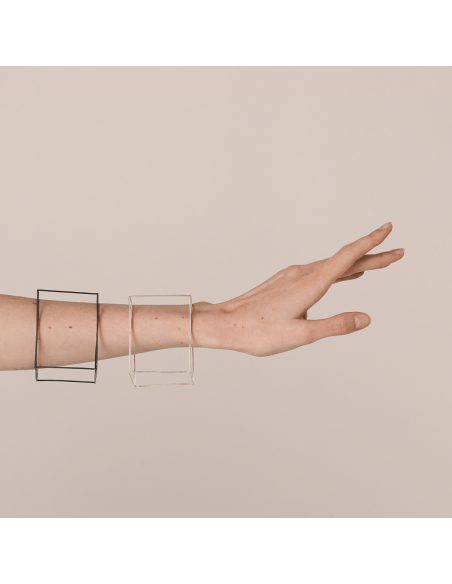 TRANSLATIONS CUBE Minimal Bracelet - Handmade by Monom