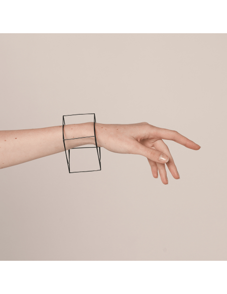 TRANSLATIONS CUBE Minimal Bracelet - Handmade by Monom
