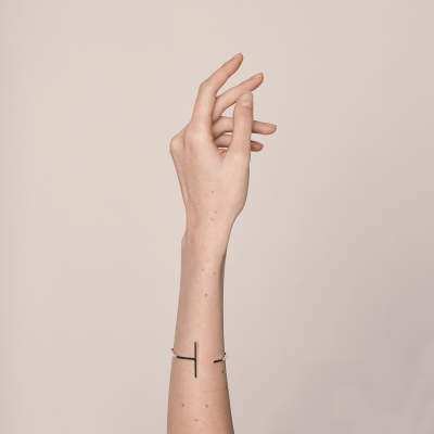 BRATARA LINIA Minimal, realizata manual. - Monom