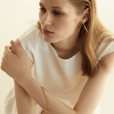 Cercei ALPHABET RHYTHM Minimal, realizat manual. - Monom