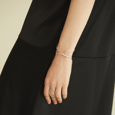 TRIOVALE ring Minimalist, handcrafted - Monom 2