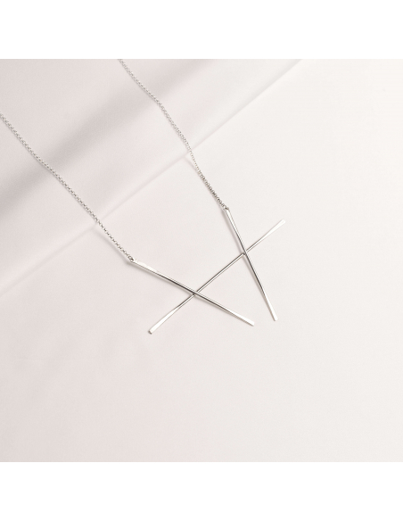 Alphabet Freya Minimal Necklace, Handcrafted - Monom