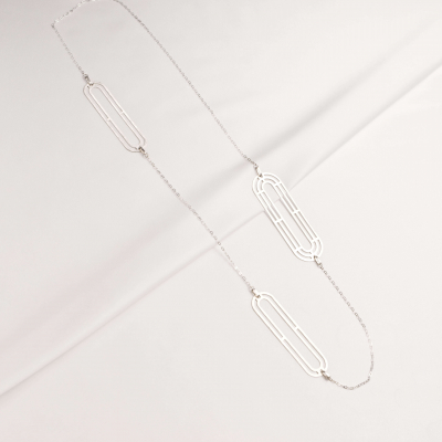 Labyrinth Urania Minimal Necklace, Handmade by Monom 2