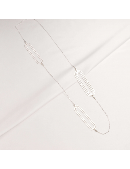 Labyrinth Urania Minimal Necklace, Handmade by Monom