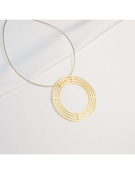 Cercei Labyrinth Introspect Circle Minimal, realizati manual. - Monom