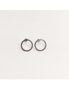 Cercei PLATTITUDE EMPTY CIRCLES Minimal, realizati manual. - Monom