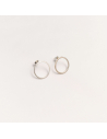 Cercei PLATTITUDE EMPTY CIRCLES Minimal, realizati manual. - Monom