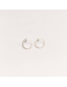 Cercei PLATTITUDE EMPTY CIRCLES Minimal, realizati manual. - Monom