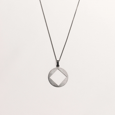 Colier PLATTITUDE C-SQUARED Minimal, realizat manual. - Monom 2