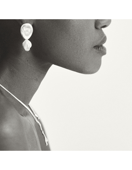 AVA Minimal Choker, Handmade by Monom