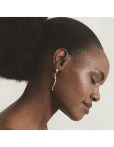 Cercei AVA CREOLE Minimal, realizati manual. - Monom