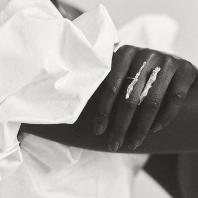 AVA DUO Minimal Ring, handcrafted. - Monom 2