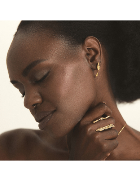 AVA DUO Minimal Ring, handcrafted. - Monom