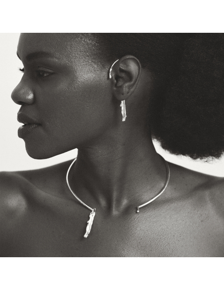 AVA EAR PIECE Minimal, realizat manual. - Monom