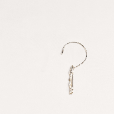 AVA EAR PIECE Minimal Earrings, Handmade by Monom 2