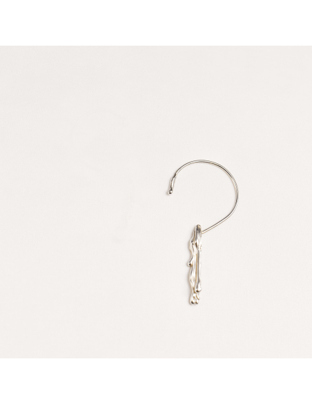 AVA EAR PIECE Minimal Earrings, Handmade by Monom